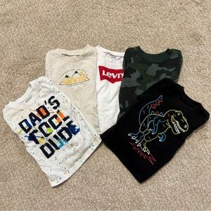Levi’s, Garanimals, Cat & Jack Long Sleeve Shirt Bundle 18 months